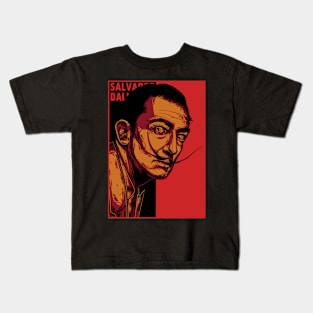 Salvador Dali Pop Art Kids T-Shirt